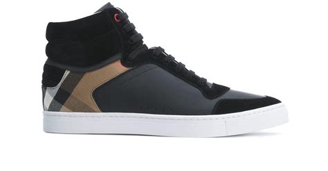 burberry reeth sneaker high top|Men’s Designer Sneakers .